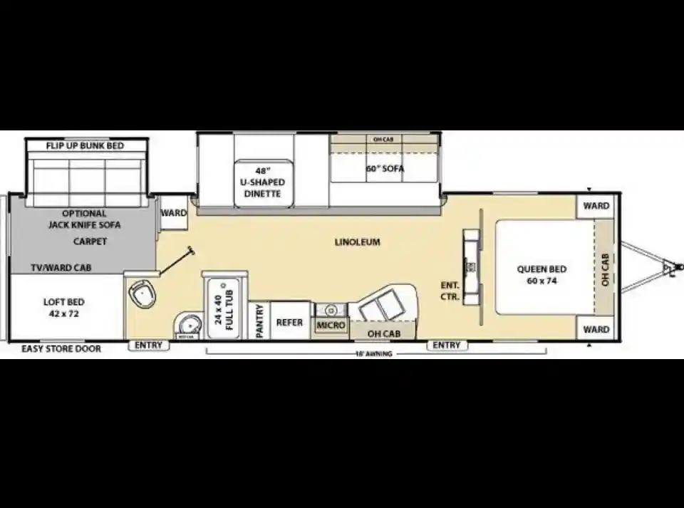 2010 Coachmen Catalina 18