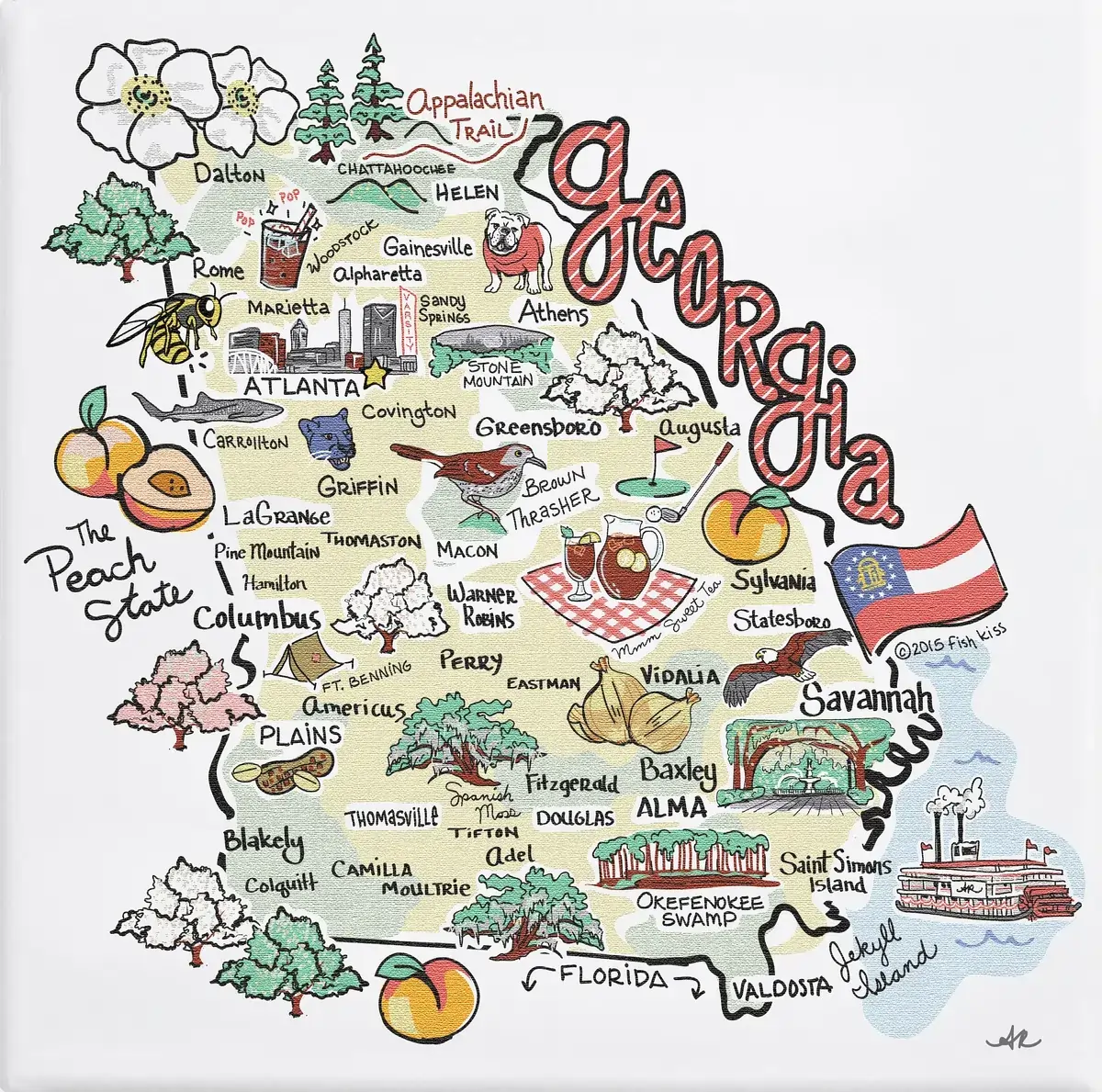 Georgia Map
