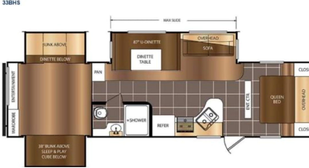 33bhs travel trailer