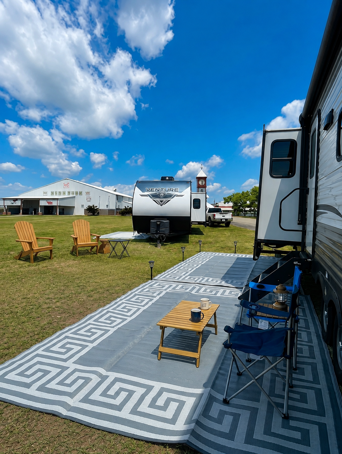 Turn Key RV rental at Georgia National Fairgrounds in Perry, GA